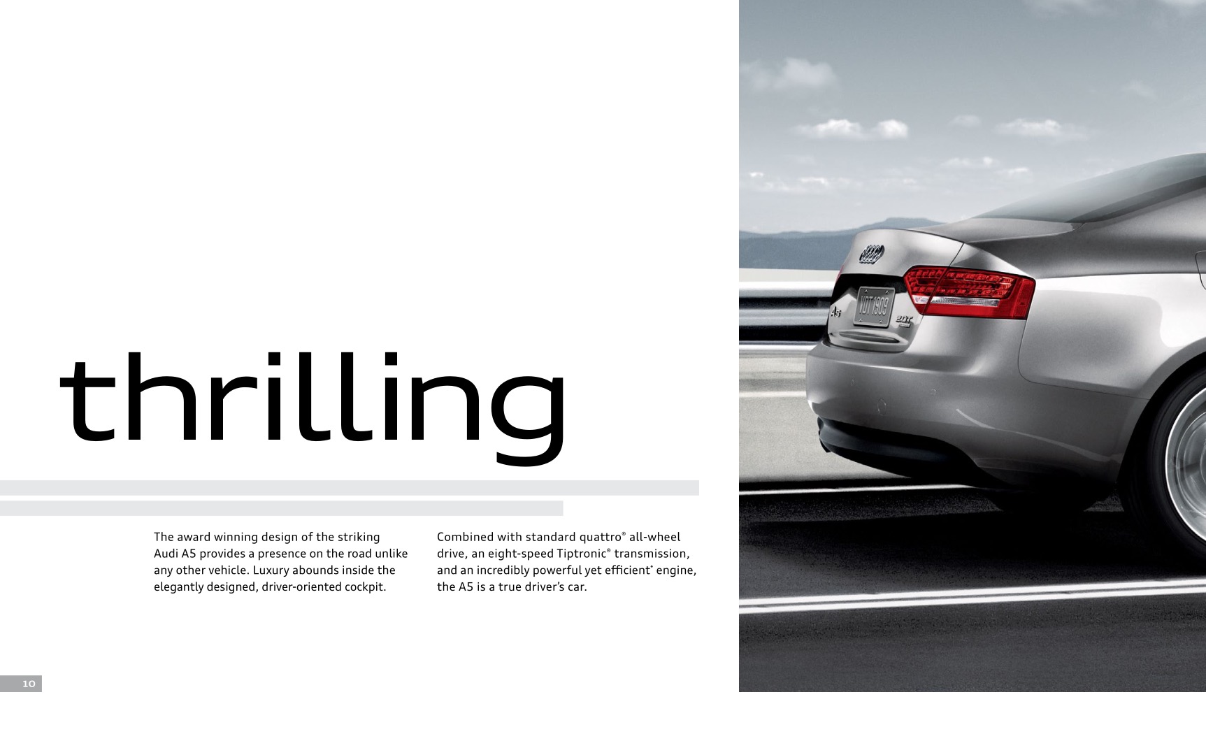 2011 Audi Brochure Page 35